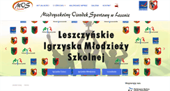 Desktop Screenshot of mos-leszno.pl